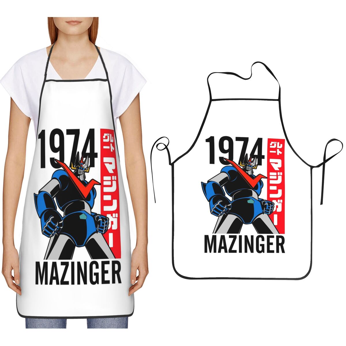 Kitchen Robot Baking - Fartuchy Mazinger Z Mad Robot Grendizer