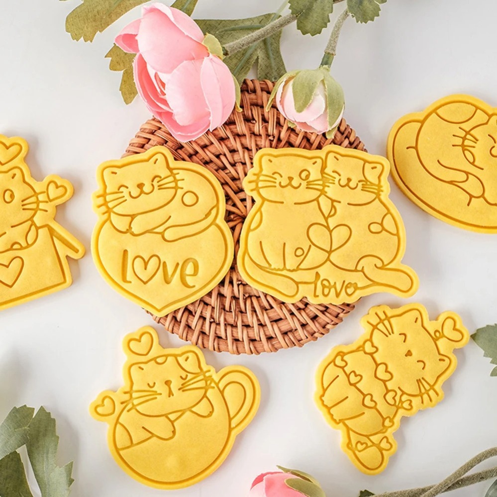 Baking Kitchen Diy - Foremki do ciastek na Walentynki, urocze