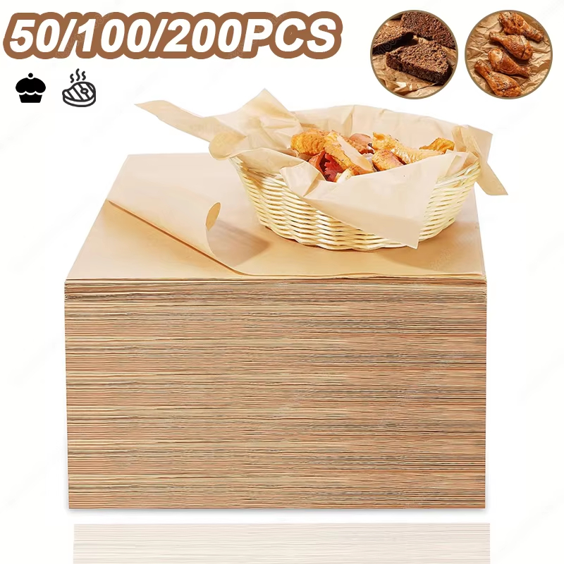 Kitchen Baking Mat - 50/100/200 szt. Papier do pieczenia pergaminowy
