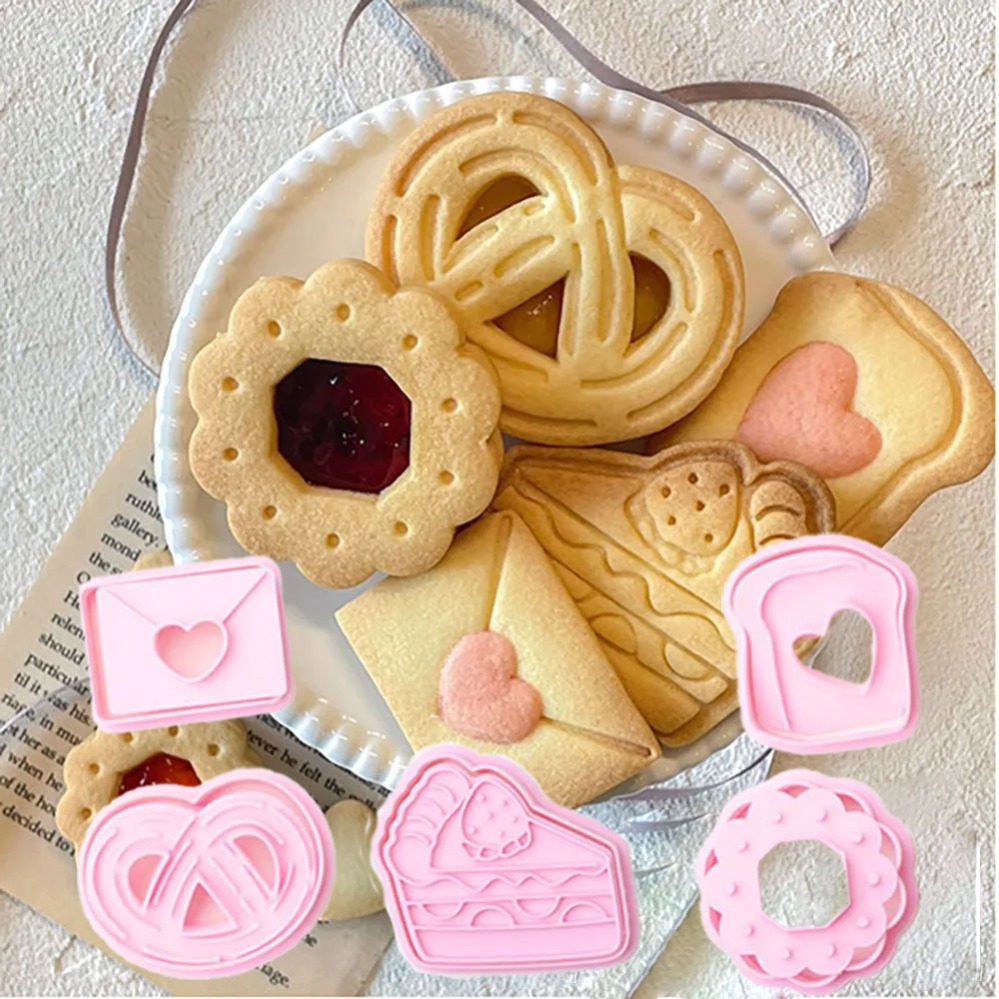 Baking Kitchen Diy - Forma do ciastek z nadzieniem, wykrawaczki