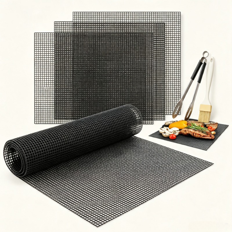 Super Kitchen Baking Mat - Zestaw 5 siatek do grillowania, wielokrotnego