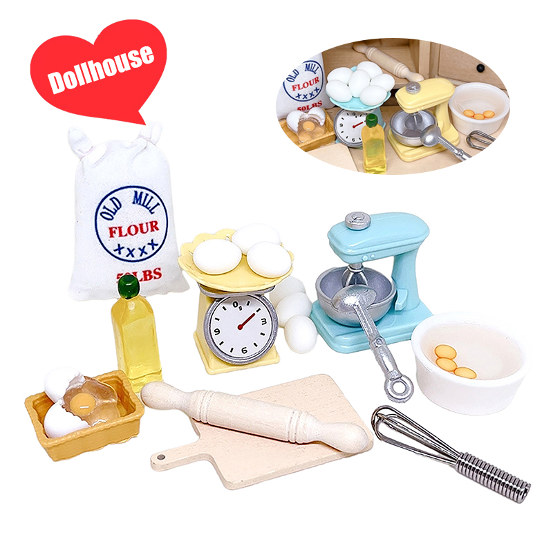 Kitchen Baking - 1 Zestaw 1:12 Miniaturowe Akcesoria do