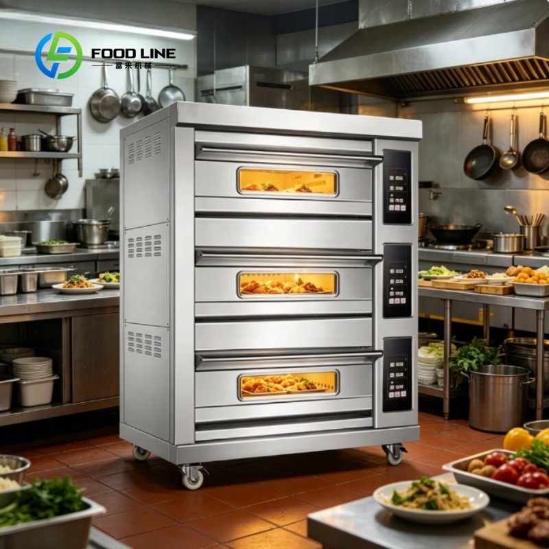 Commercial Kitchen Baking Oven - Piec komercyjny ze stali nierdzewnej do