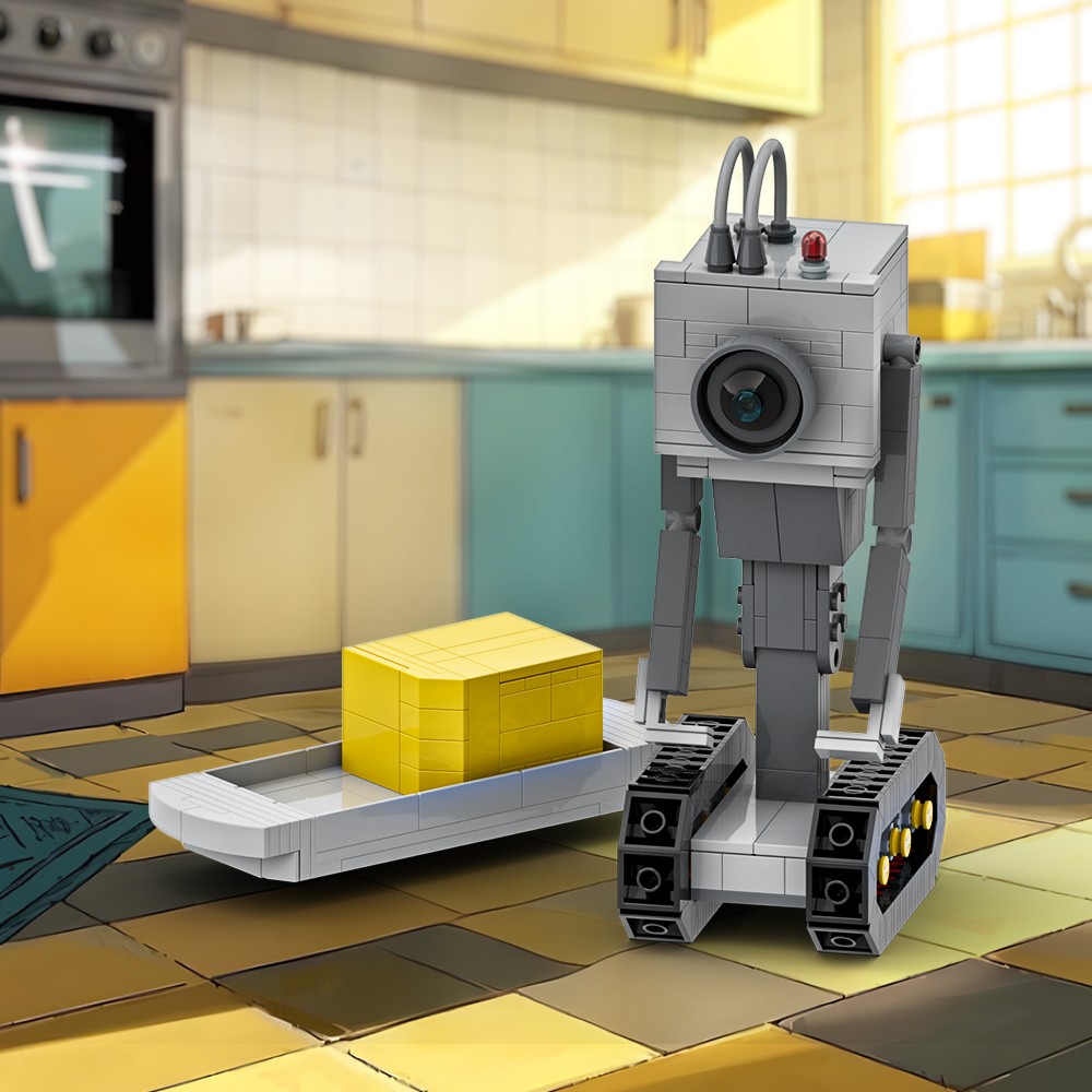 Kitchen Robot Baking - MOC Rick's Butter Robot Model klocki