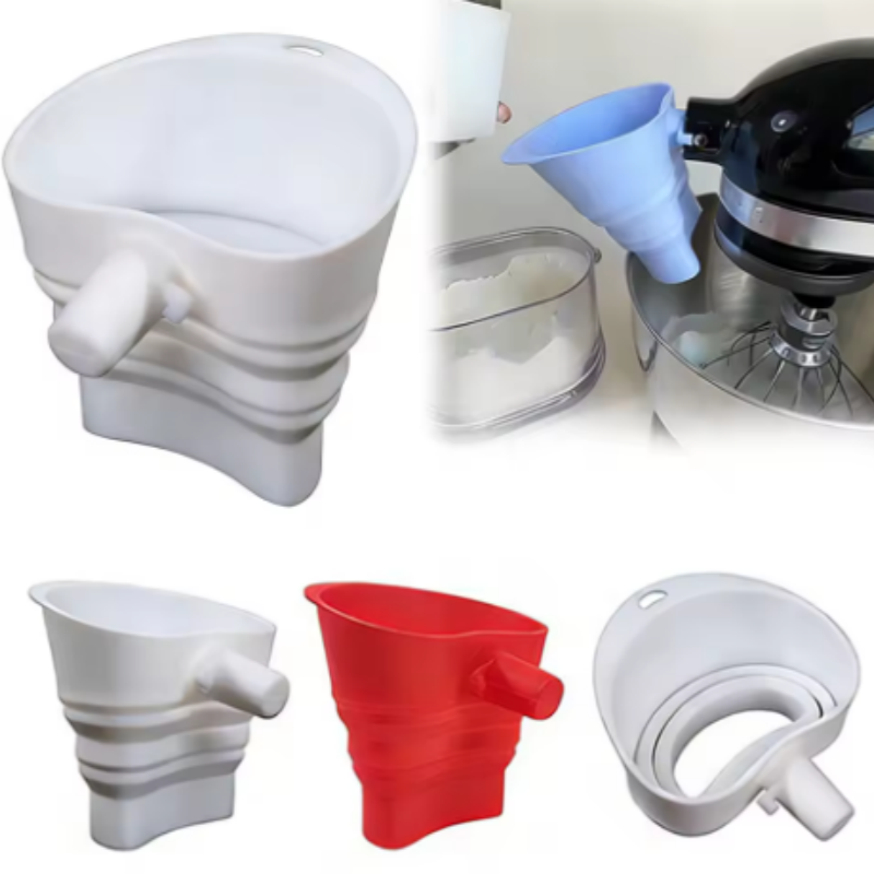 Kitchen Baking Aid - 1/3 szt. mieszany zestaw silikonowych lejków