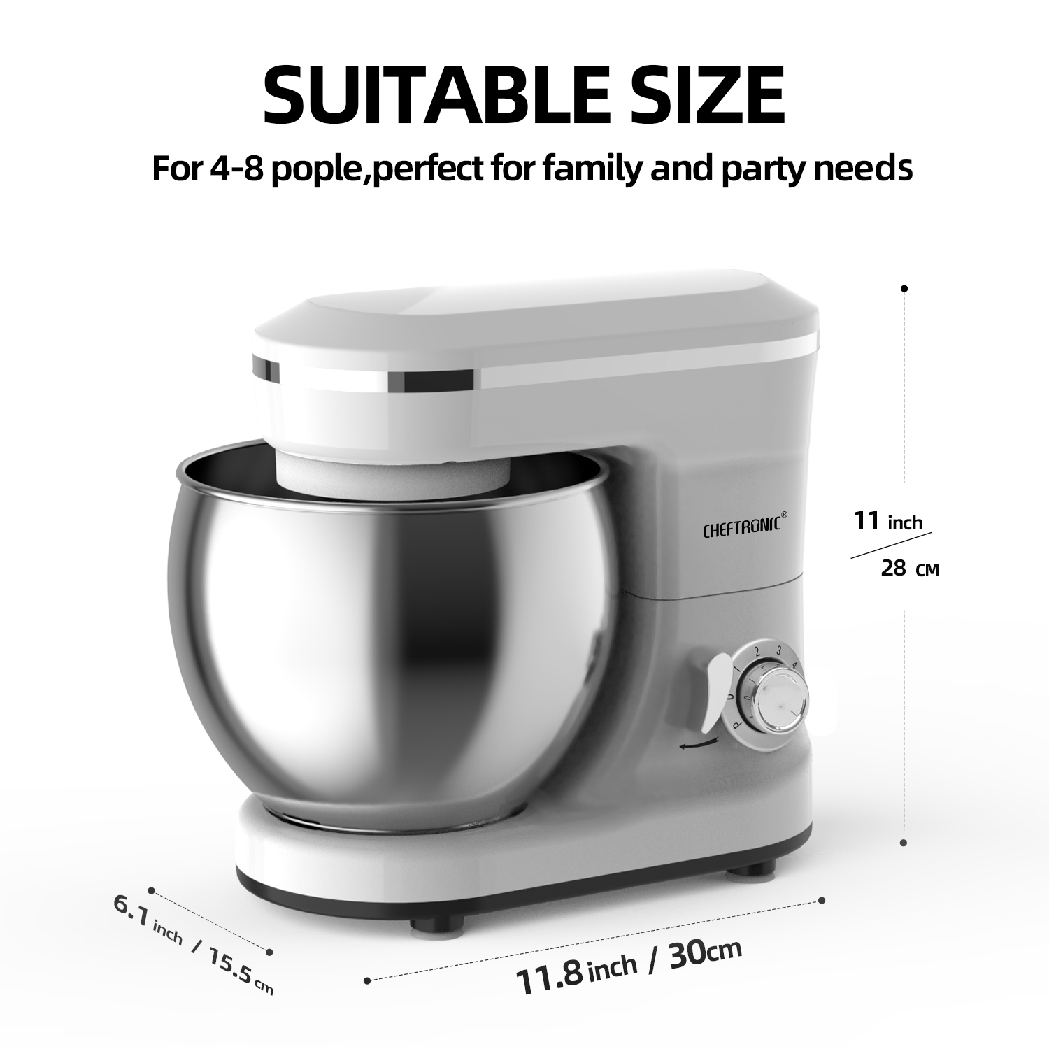 5L Wielofunkcyjny Elektryczny  – Kitchen Robot Baking recenzja i cena