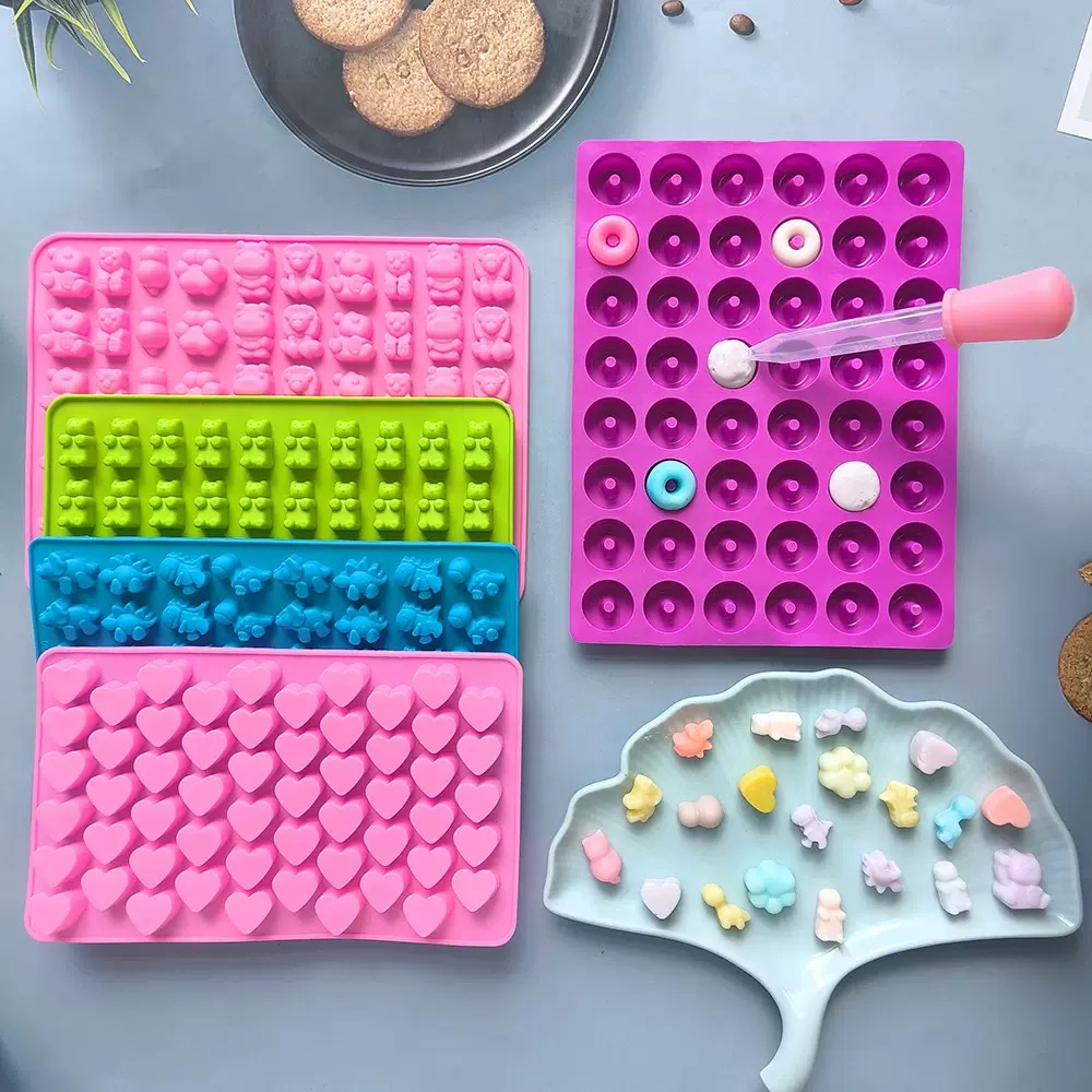 7 szt. Silikonowych foremek do – Baking Kitchen Diy recenzja i cena