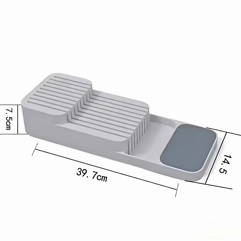 Praktyczny pojemnik na noże do – Kitchen Baking Tray Storage recenzja i cena