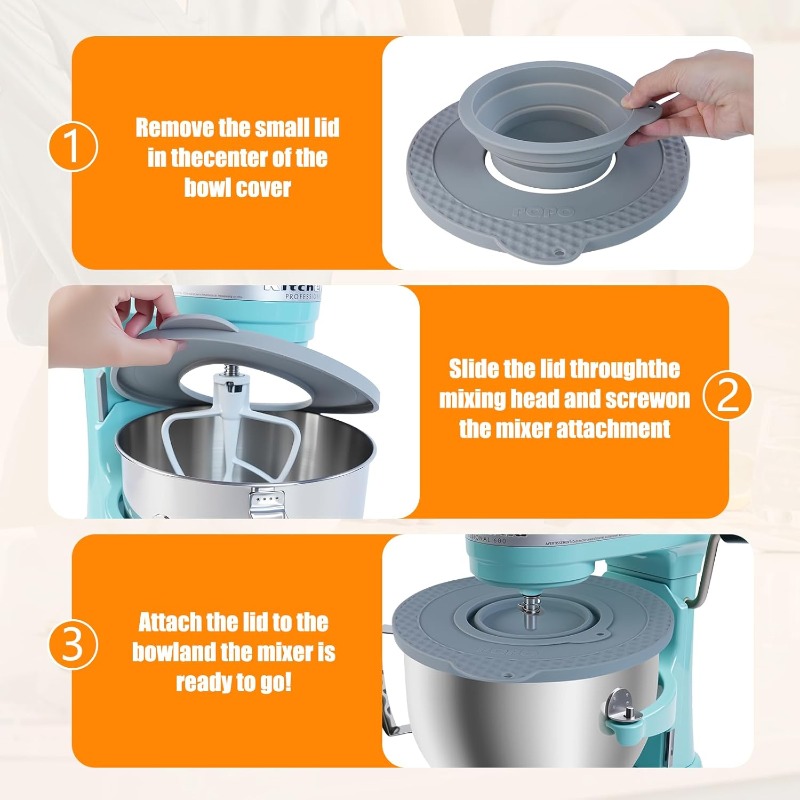 Silikonowa pokrywka na miskę m – Kitchenaid Baking Bowl recenzja i cena