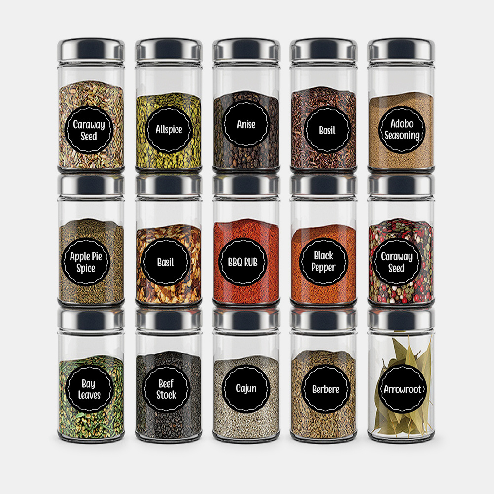 144 szt. Wodoodporne prostokąt – Kitchen Baking Pantry recenzja i cena