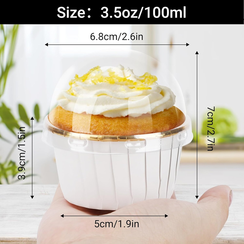 50 szt. Papierowe foremki do b – Baking Kitchen Diy recenzja i cena