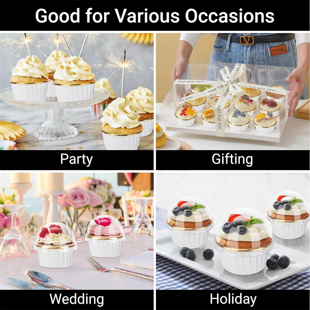 50 szt. Papierowe foremki do b – Baking Kitchen Diy recenzja i cena