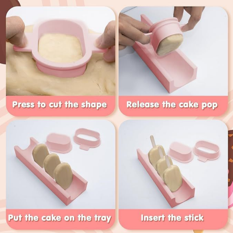 Zestaw foremek do cake popsów  – Baking Kitchen Diy recenzja i cena