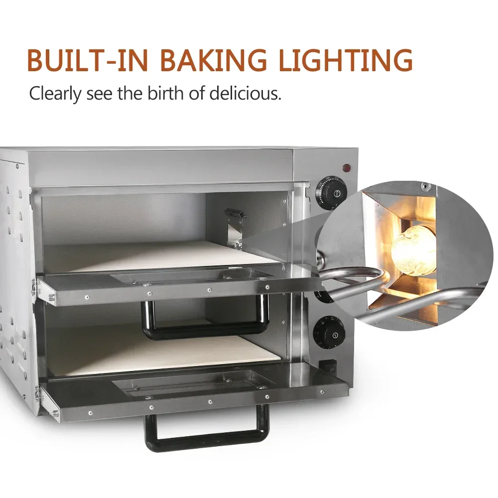 Profesjonalny piekarnik dwuwar – Commercial Kitchen Baking Oven recenzja i cena