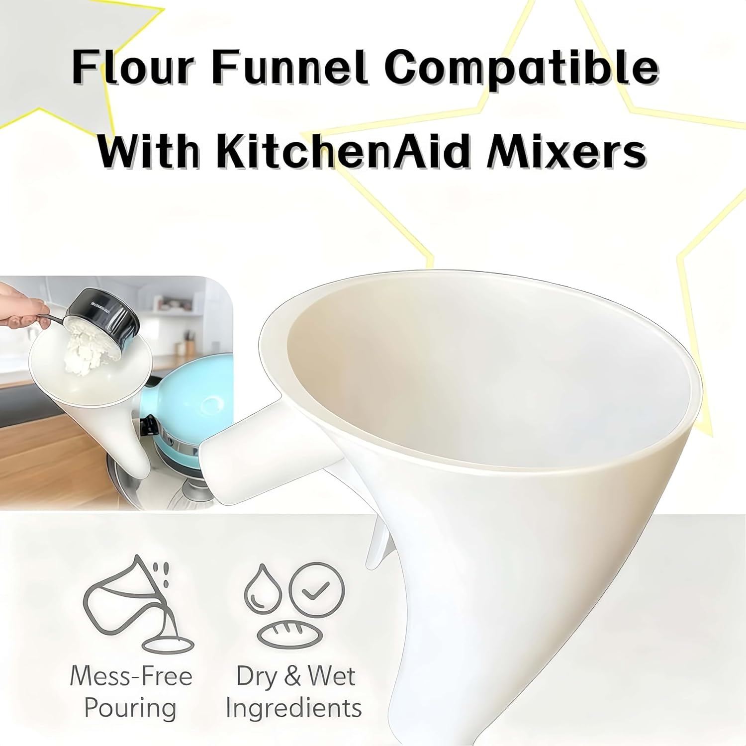 Mieszadło do mąki do miksera K – Kitchen Baking Aid recenzja i cena