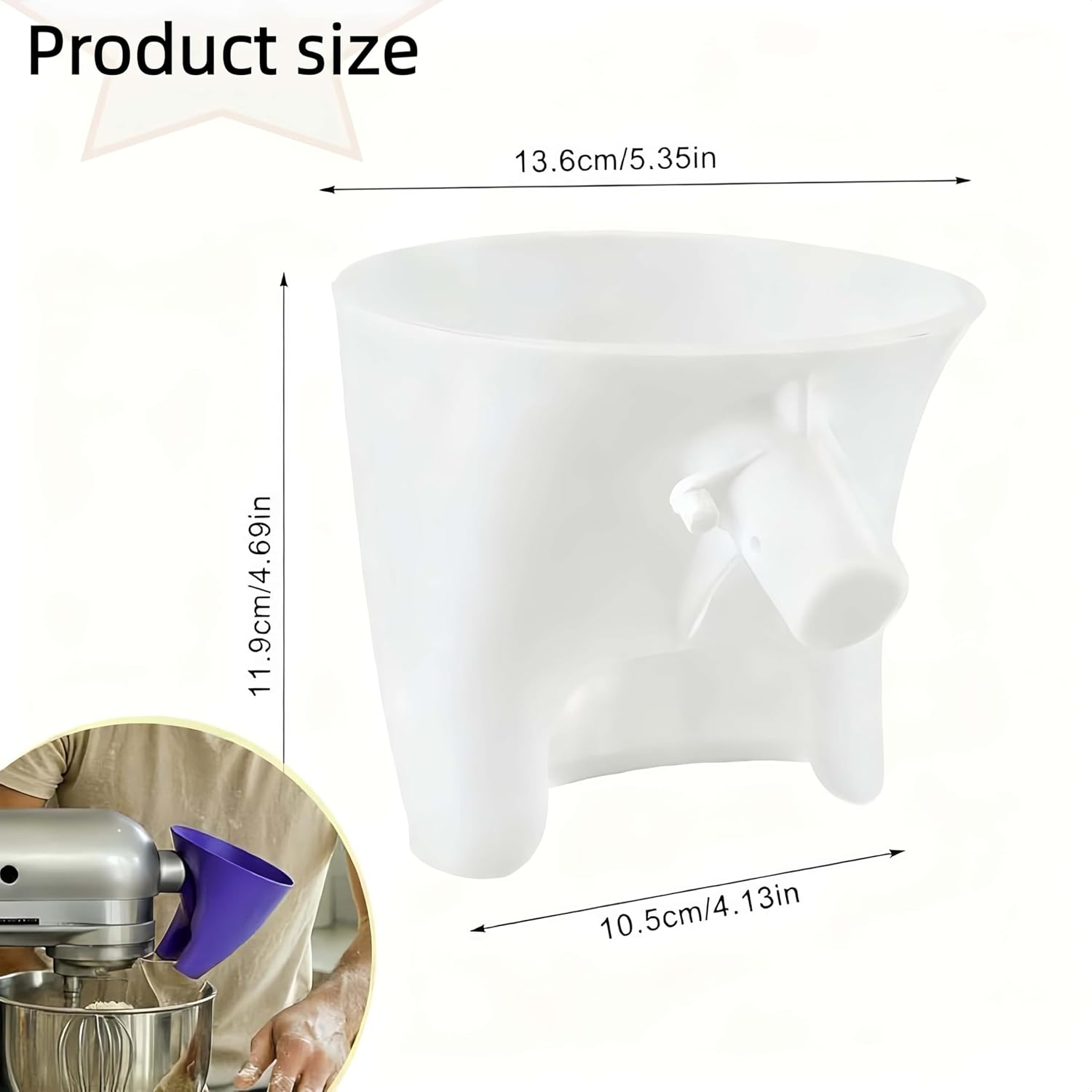 Mieszadło do mąki do miksera K – Kitchen Baking Aid recenzja i cena