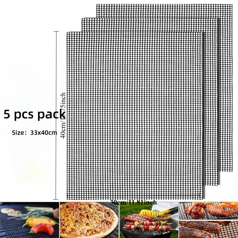 Zestaw 5 siatek do grillowania – Super Kitchen Baking Mat recenzja i cena