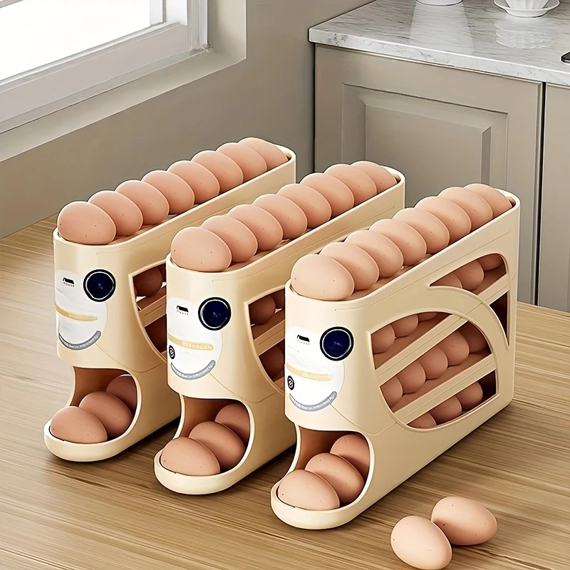2-4 poziomowy pojemnik na jajk – Kitchen Baking Tray Storage recenzja i cena