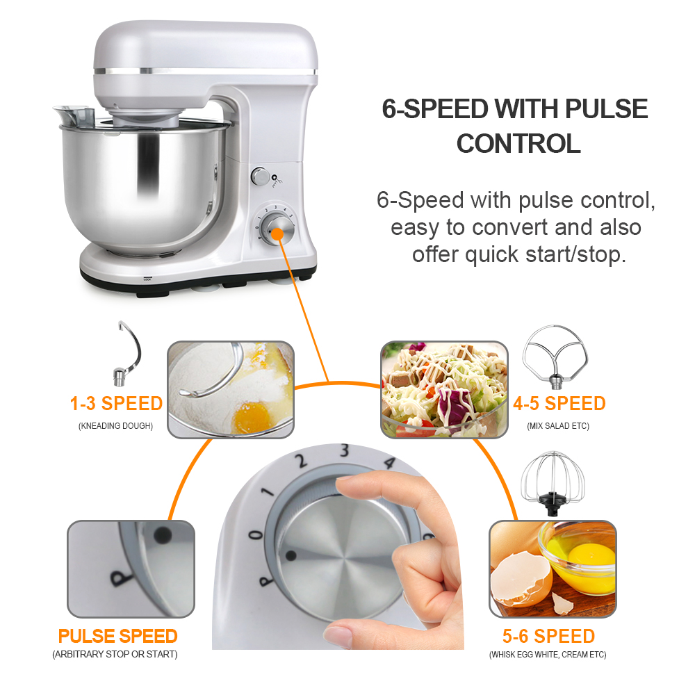 Profesjonalny mikser do ciast, – Kitchen Robot Baking recenzja i cena