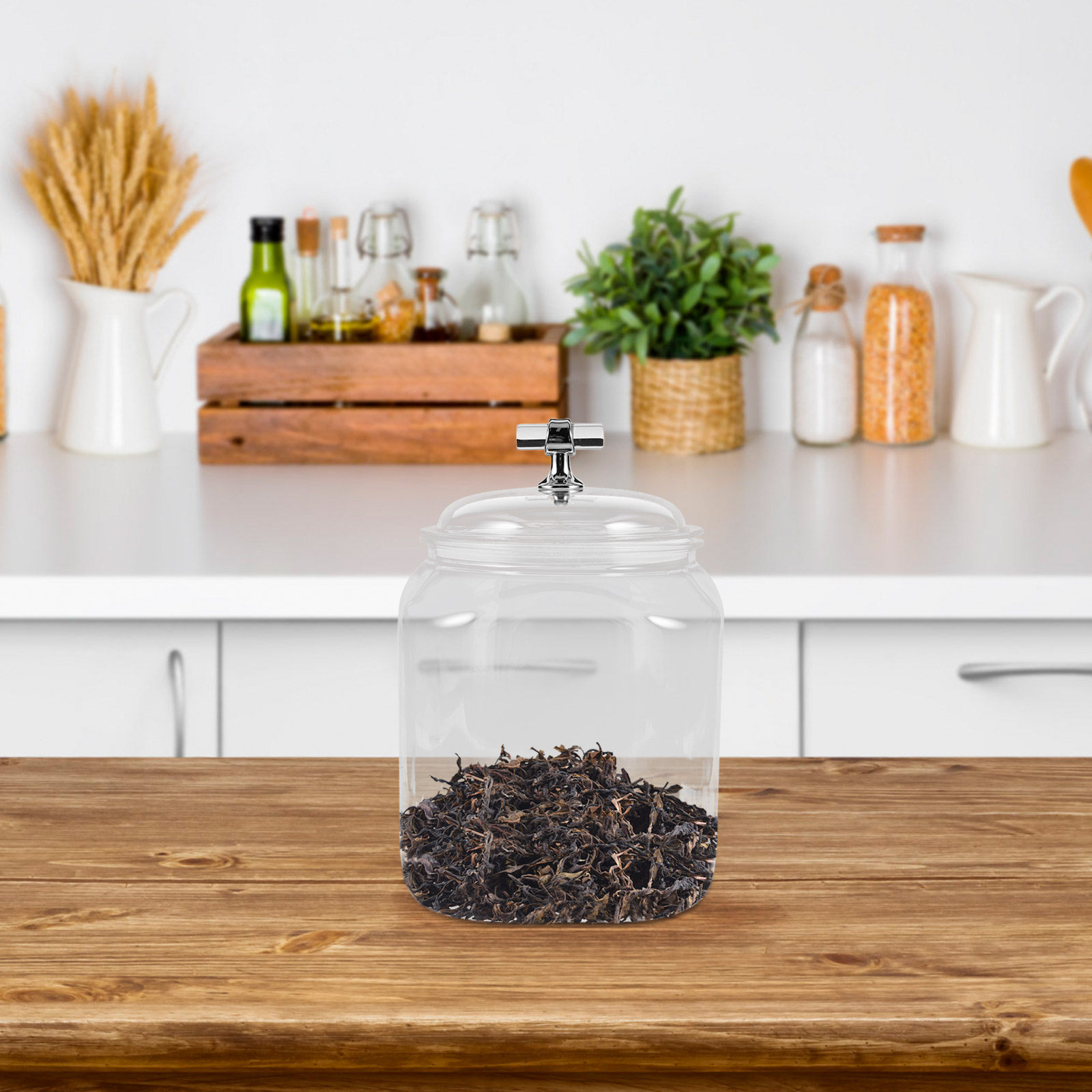 Duży, szczelny, przezroczysty  – Kitchen Baking Pantry recenzja i cena
