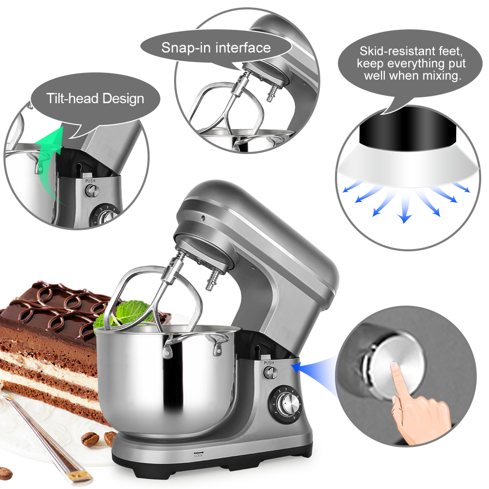 Mikser elektryczny 11L 2000W,  – Kitchen Baking Appliances recenzja i cena