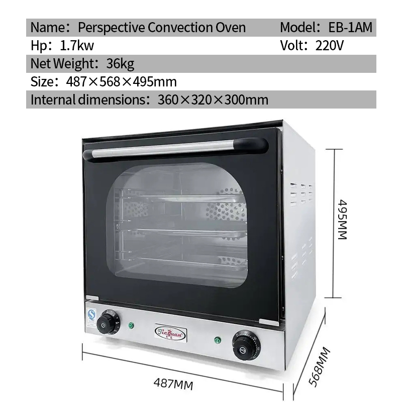 Elektryczny piec do pieczenia, – Commercial Kitchen Baking Oven recenzja i cena