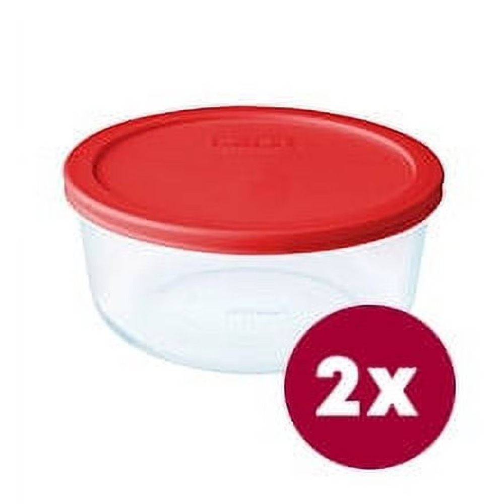 Zestaw 2 szklanych pojemników  – Kitchen Baking Pantry recenzja i cena